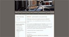 Desktop Screenshot of bikesos.cz
