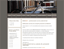 Tablet Screenshot of bikesos.cz